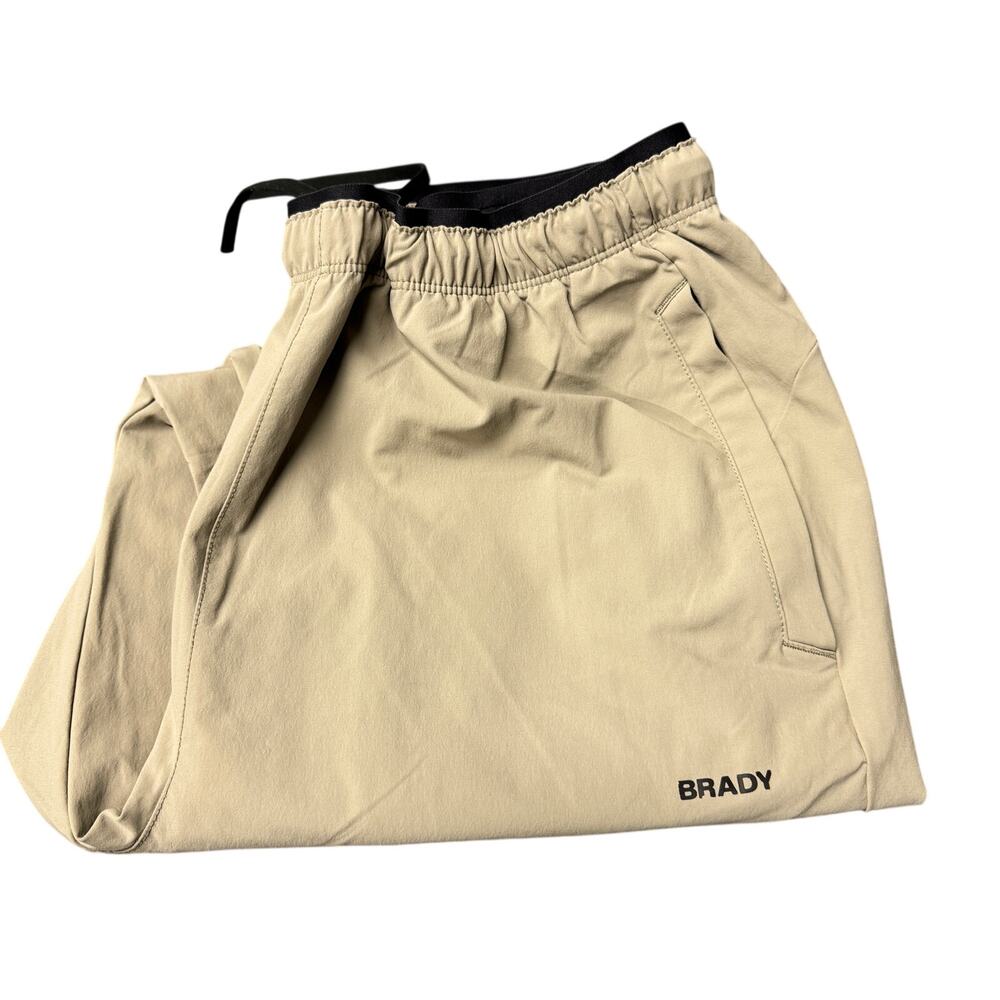 Brady Jogger Pants Mens Large Zero Weight Cordura Nylon‎ Blend Lightweight Tan